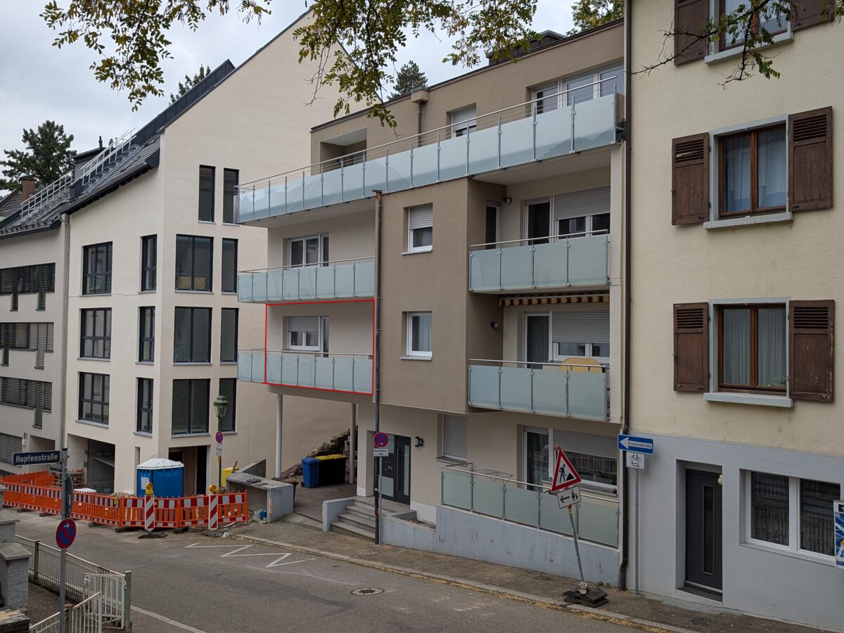 Wohnung 2, 2-Zimmer-Wohnung, 1. Obergeschoss links